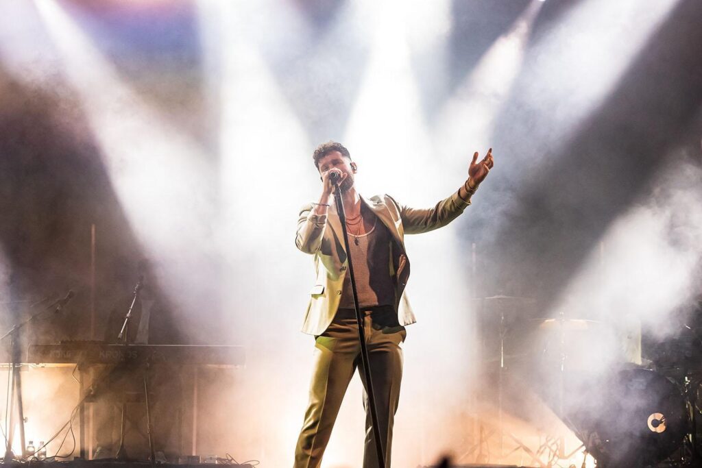 Calum Scott performs in 2023 at Zevenwacht Wine Estate for a sold out Cape Town show
